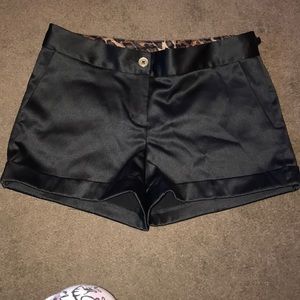 Never worn Express dressy black shorts!